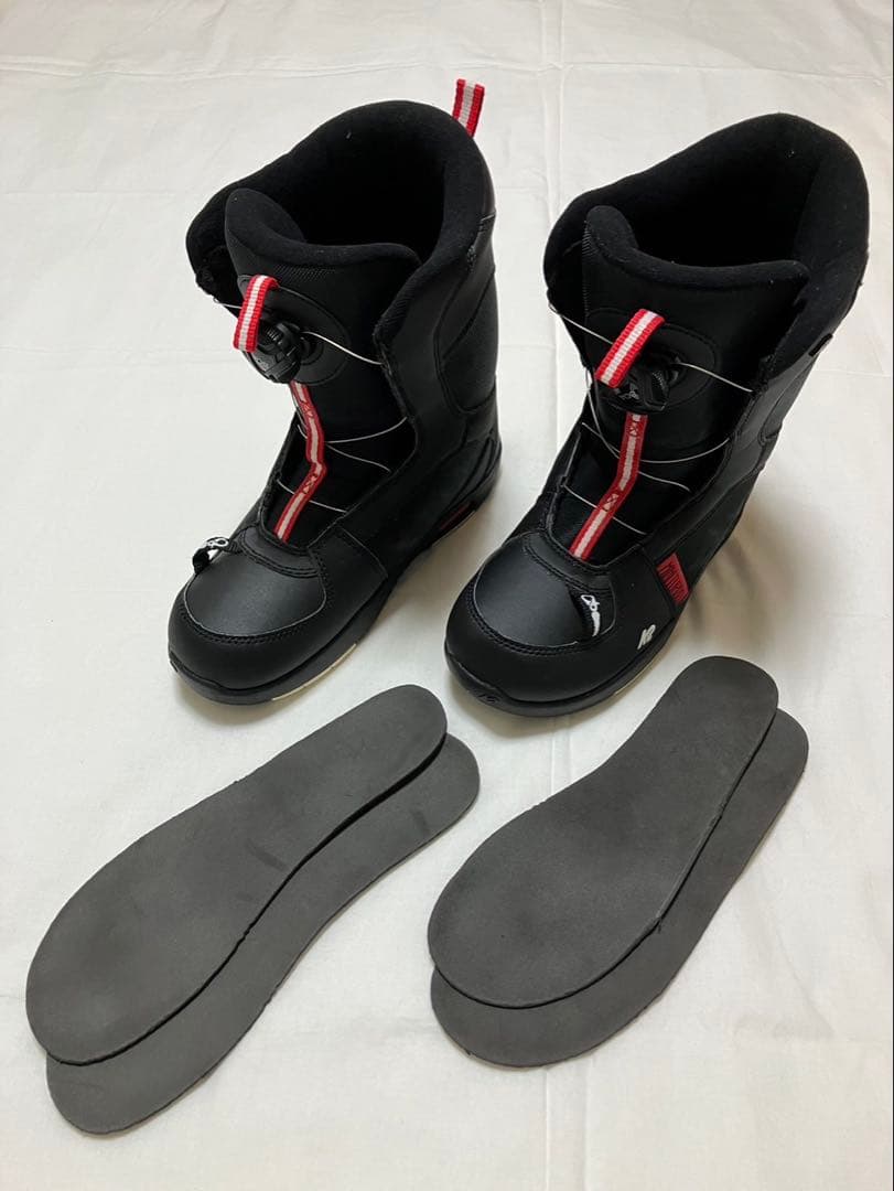 K2 MINI TURBO ブラック キッズ スノーボードブーツ US5