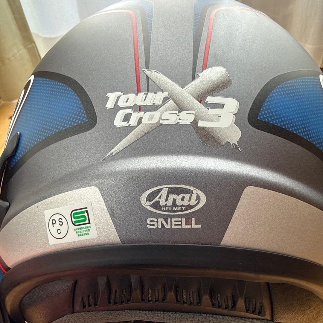 Arai アライ ツアークロス 3 オフロードヘルメット　デイトナインカム付き