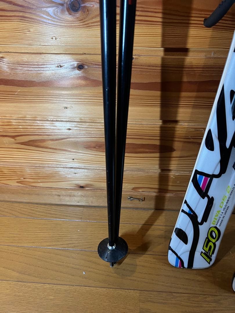 Hart Diva 150cm ストック付き スキーセット