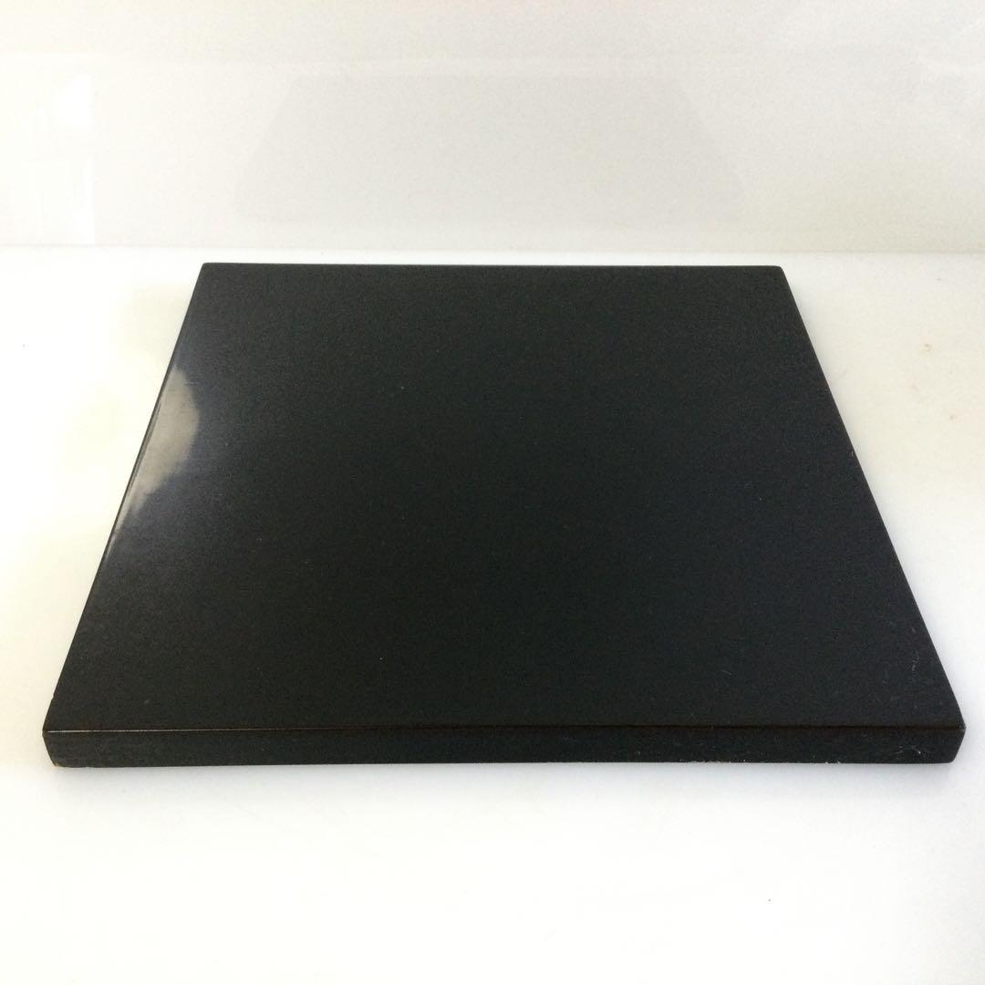 面取風炉 唐銅製 敷瓦 五徳 敷板付 茶道具 銘無し L302