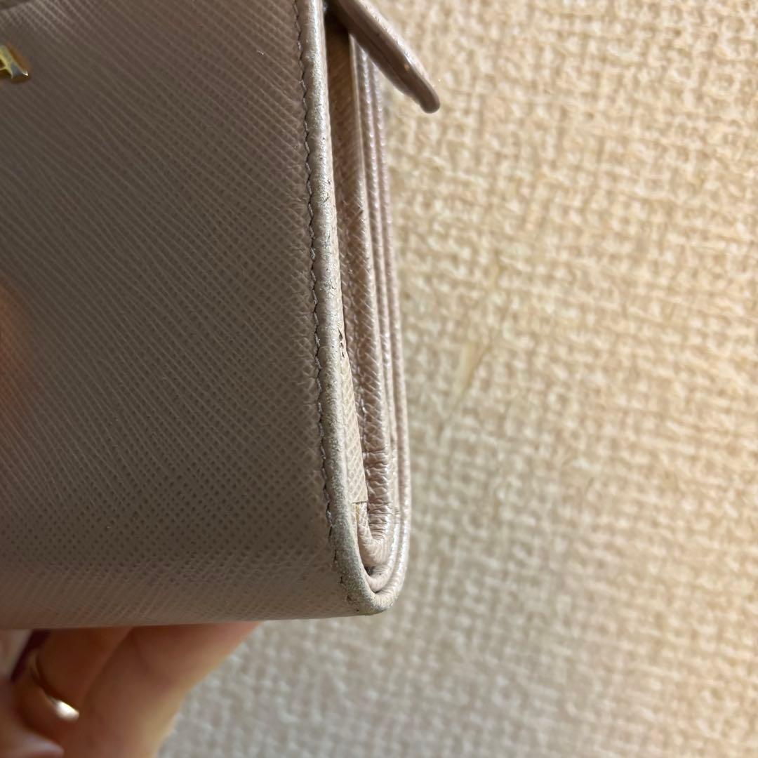 サ*ケ様 PRADA プラダ　サフィアーノ　財布　二つ折り