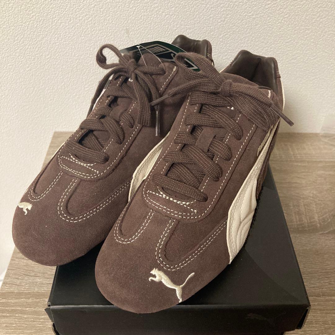 靴 PUMA SPEED CAT TTF Dark Chocolate 24.5cm