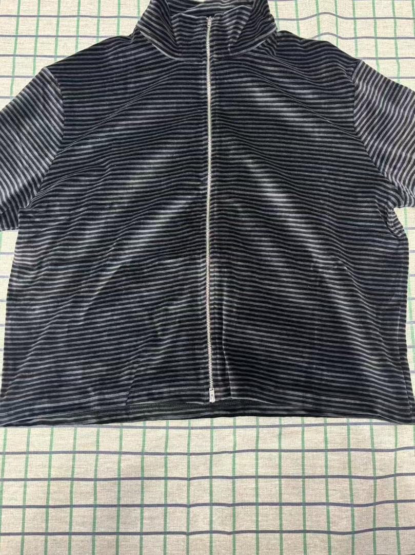 OUR LEGACY SHRUNKEN FULL ZIP POLO サイズ48