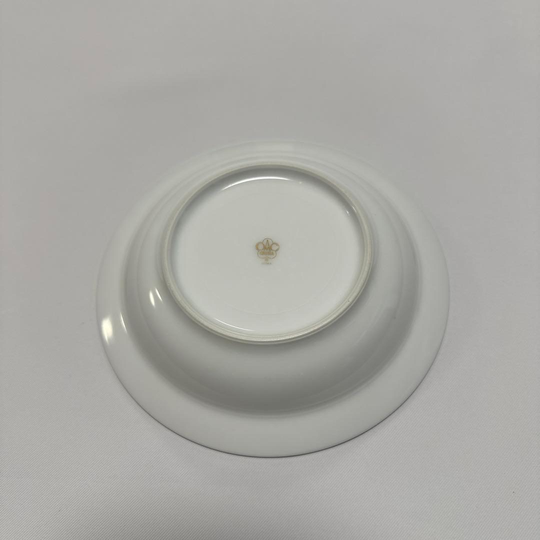 大倉陶園瑠璃片葉金蝕26cmミート皿