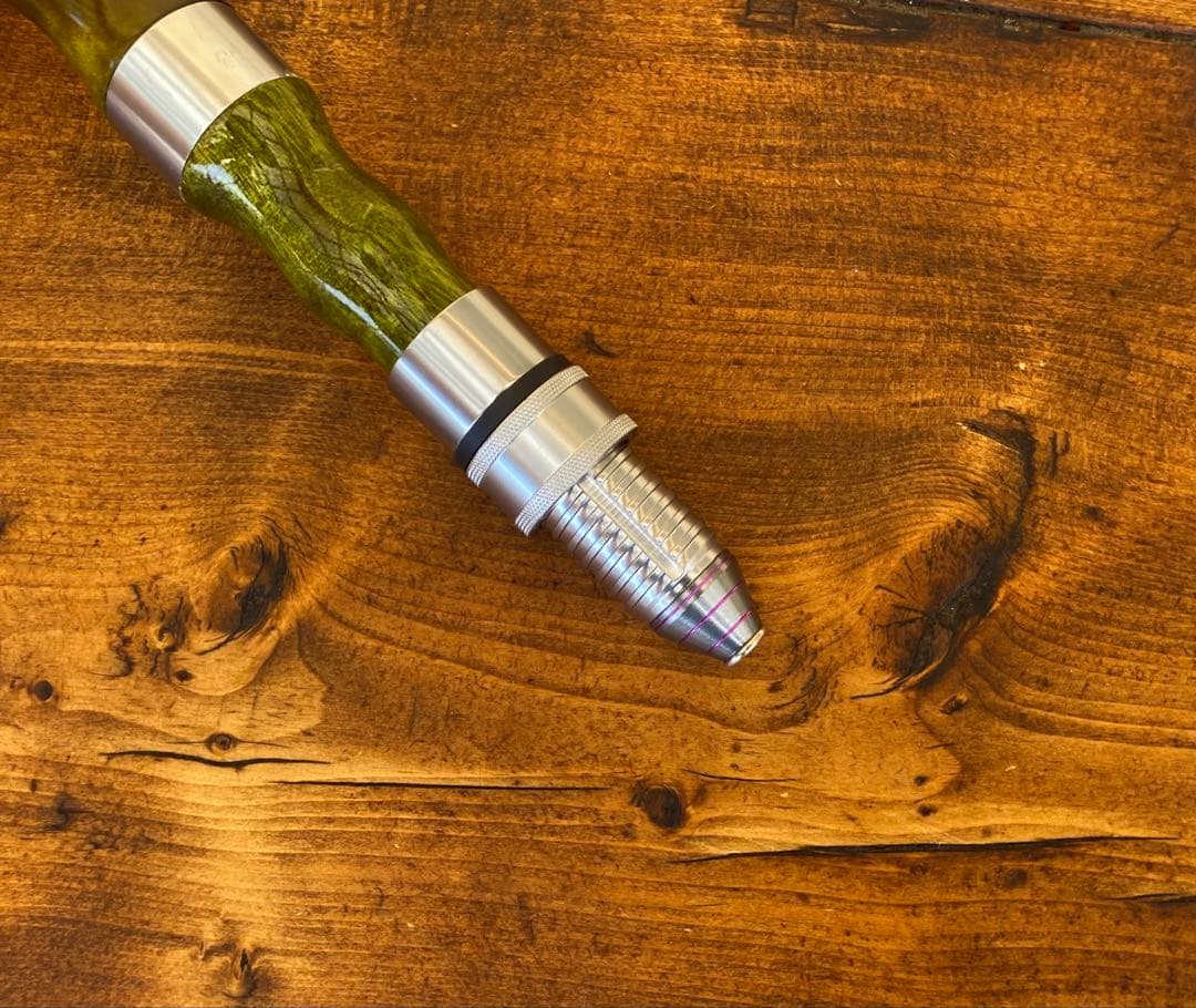 ウッドグリップ　トラウトロッド　ウッドリールシート　ロッドビルディング　渓流釣り