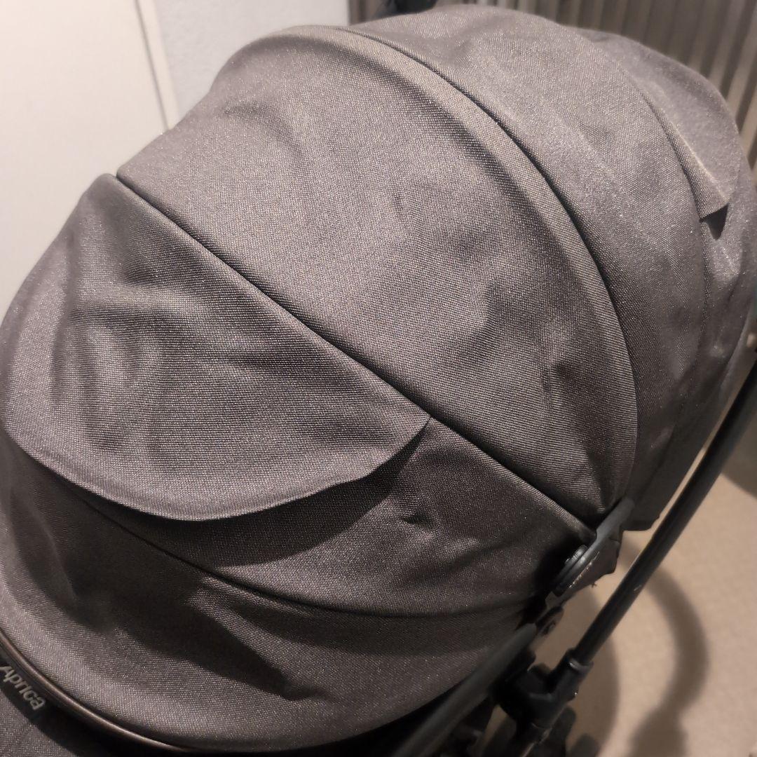 ★LUXUNA Cushion free plus★ベビーカー　グレー