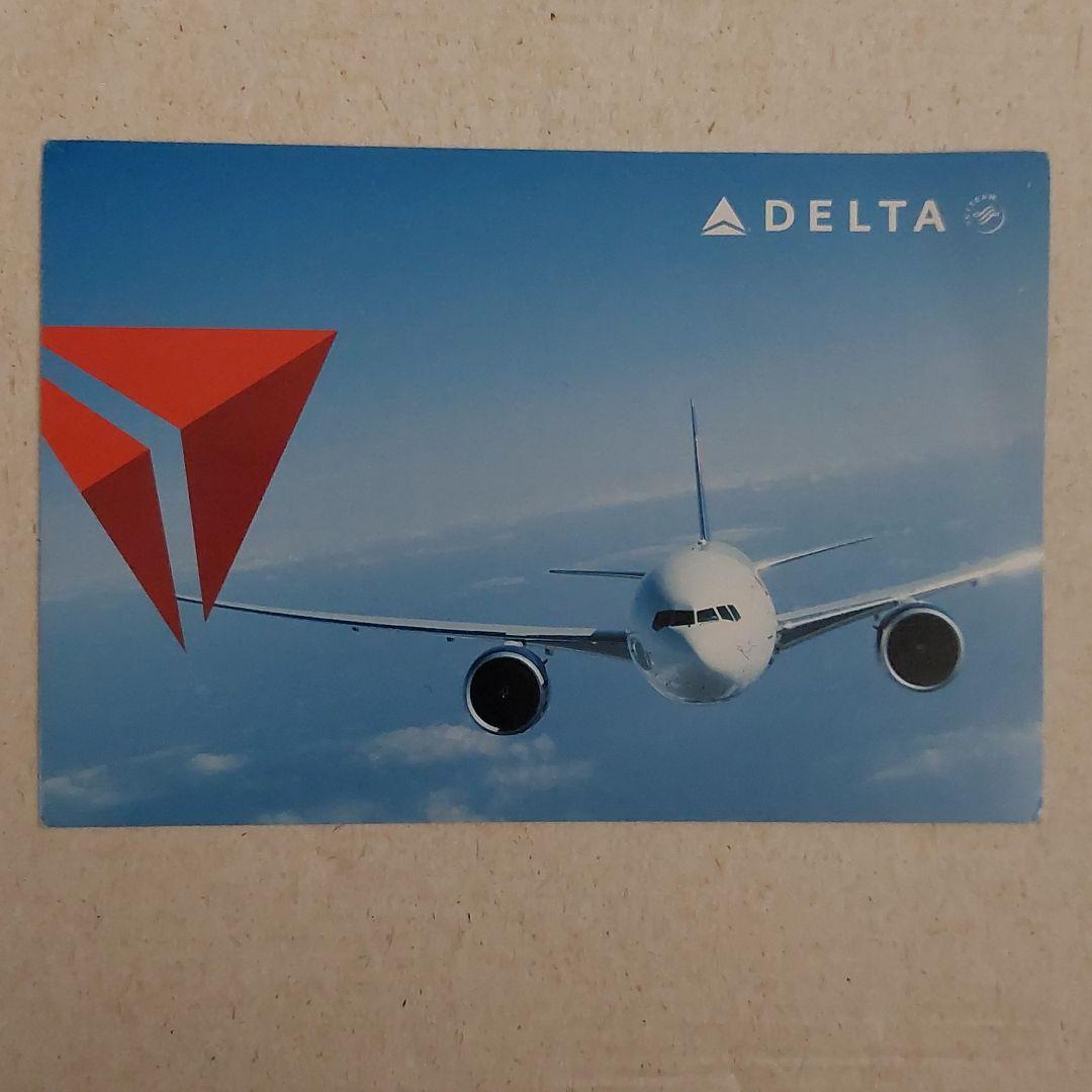 デルタ航空の読書灯