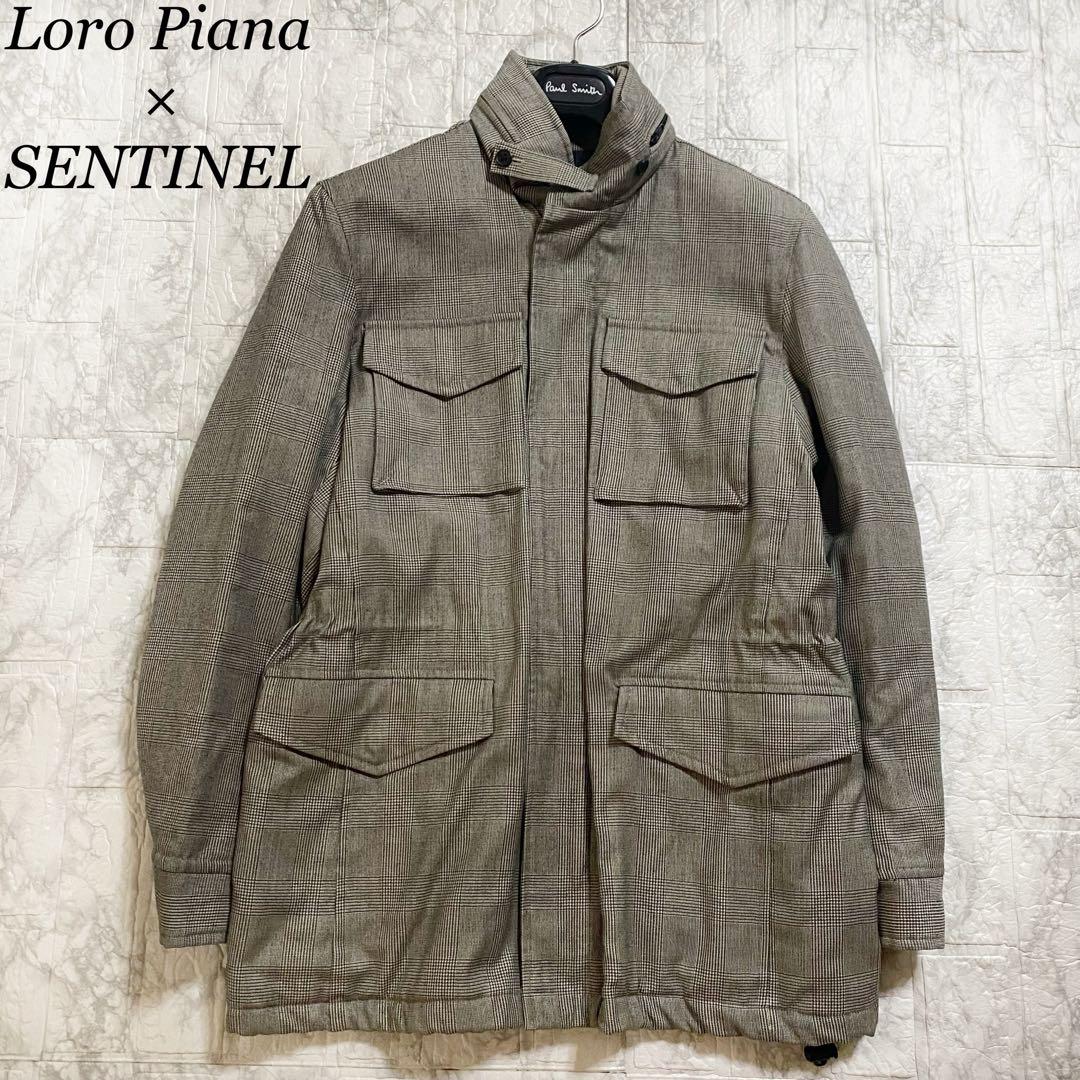 sentinel ロロピアーナ　グレンチェック　ジャケット　SUPER120