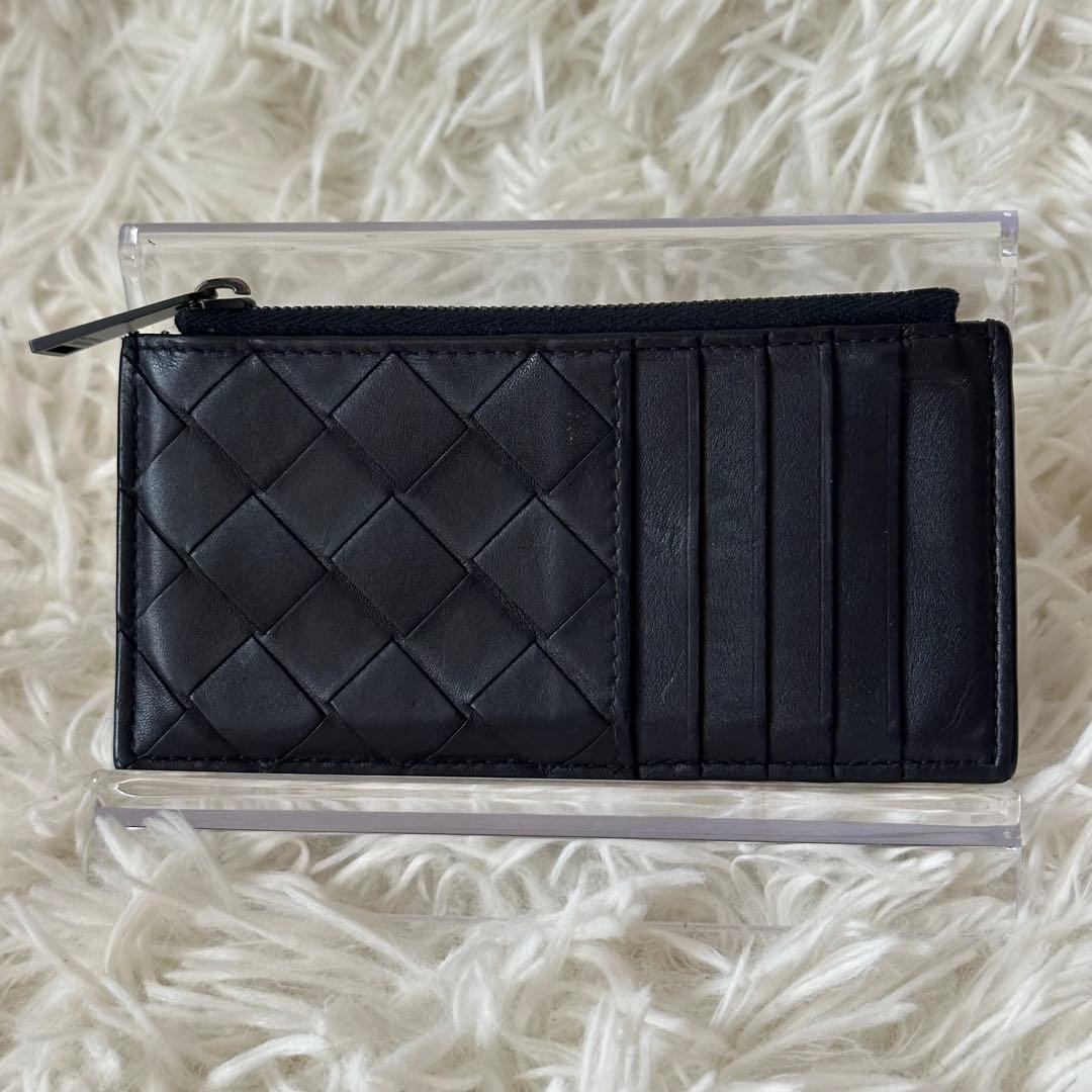 ✨️美品✨️ ボッテガヴェネタ ケース イントレチャート 型押し レザー 黒