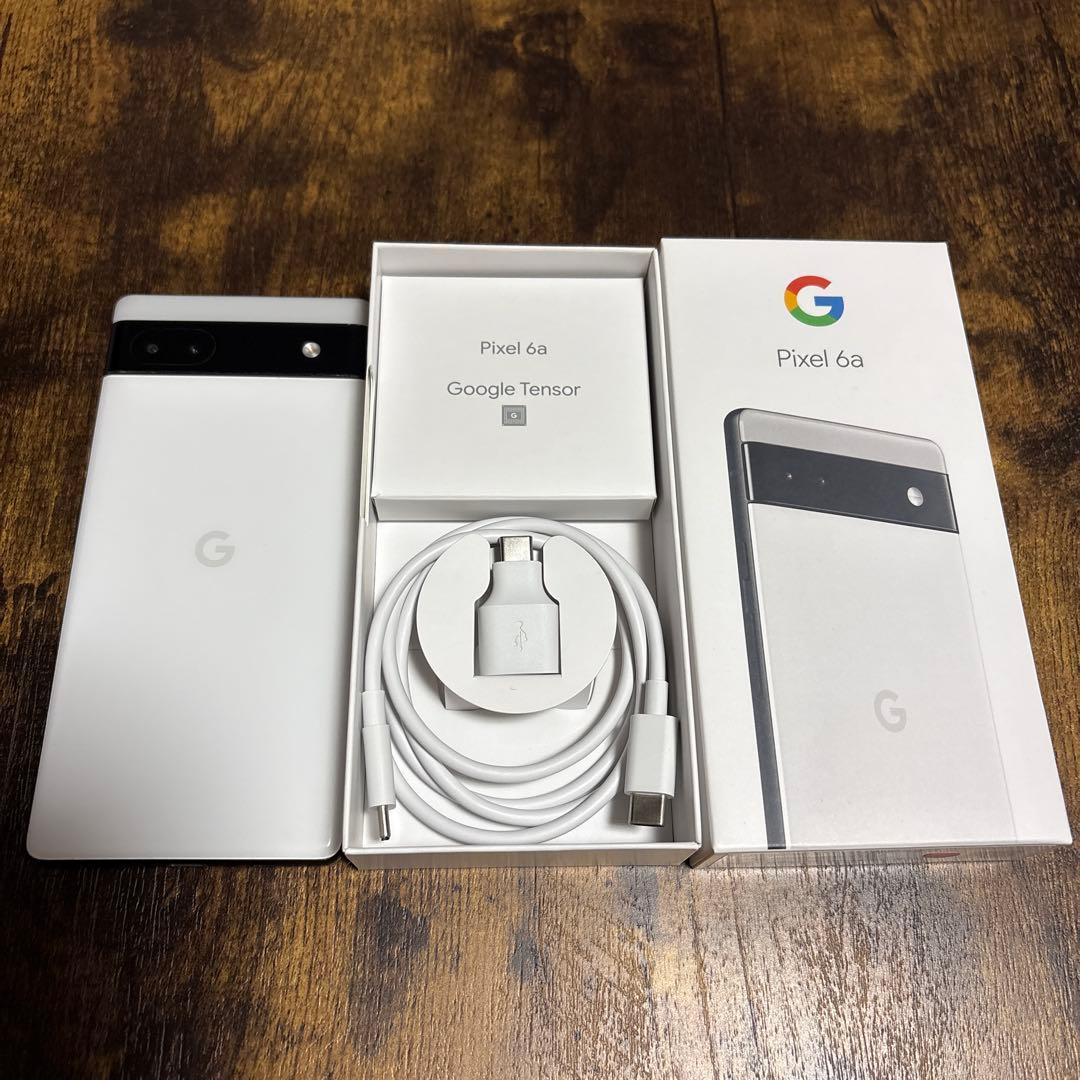 お*し様 Google Pixel 6a ホワイト ガラスコーティング済