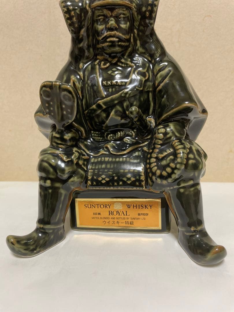 希少品サントリー　ウイスキー　武田信玄　風林火山　特級　陶器ボトル
