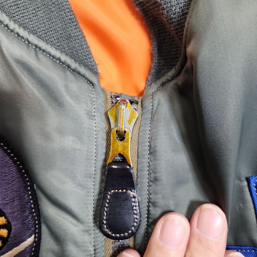 バズリクソンズフルカスタム MA-1 サイズ S