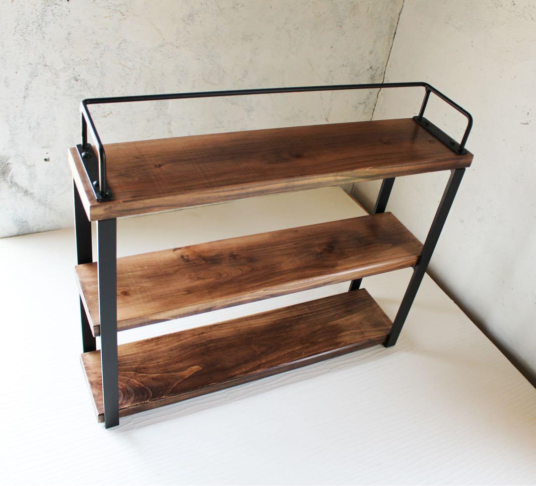 アイアン3段飾り棚・アイアンスパイスラック