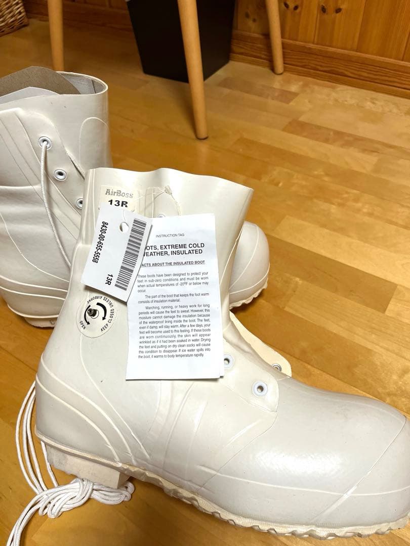 新品　ミリタリー　バニーブーツ　ミッキーブーツACTON13R 米軍