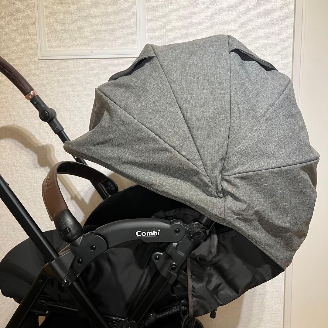 コンビ スゴカル Switch エッグショック AS アッシュグレー 両面式