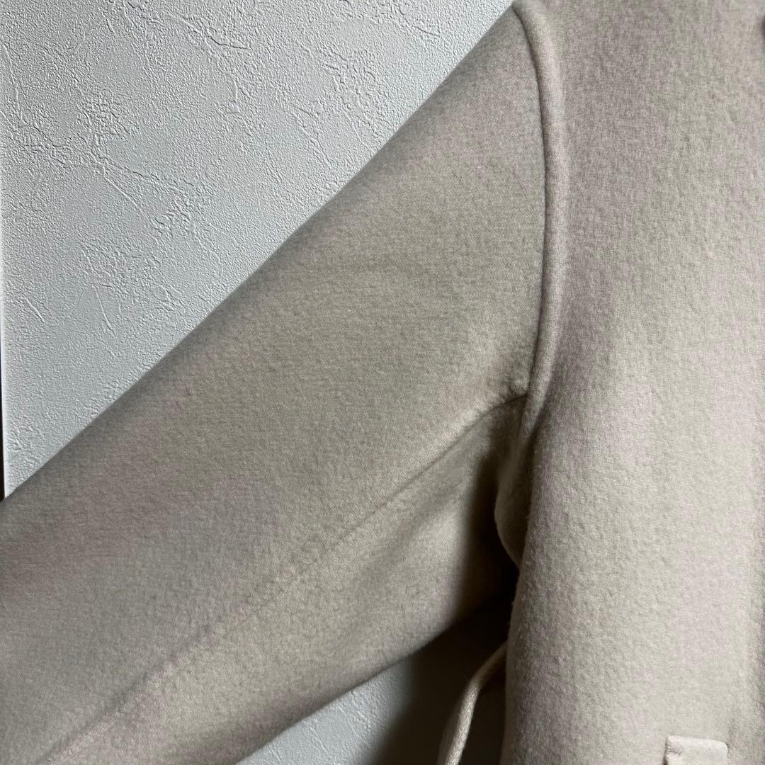 【23区　otonaMUSE掲載】 MANTECOリバー ロング コート　ウール