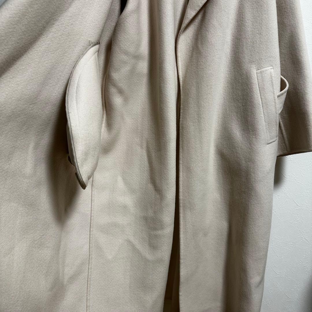 【23区　otonaMUSE掲載】 MANTECOリバー ロング コート　ウール