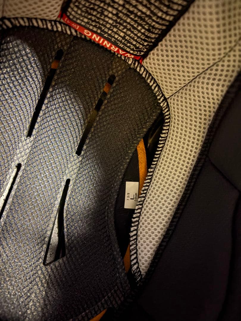 SHOEI ヘルメット 星柄 デザインVFXーWR Lサイズ　100%ゴーグル付