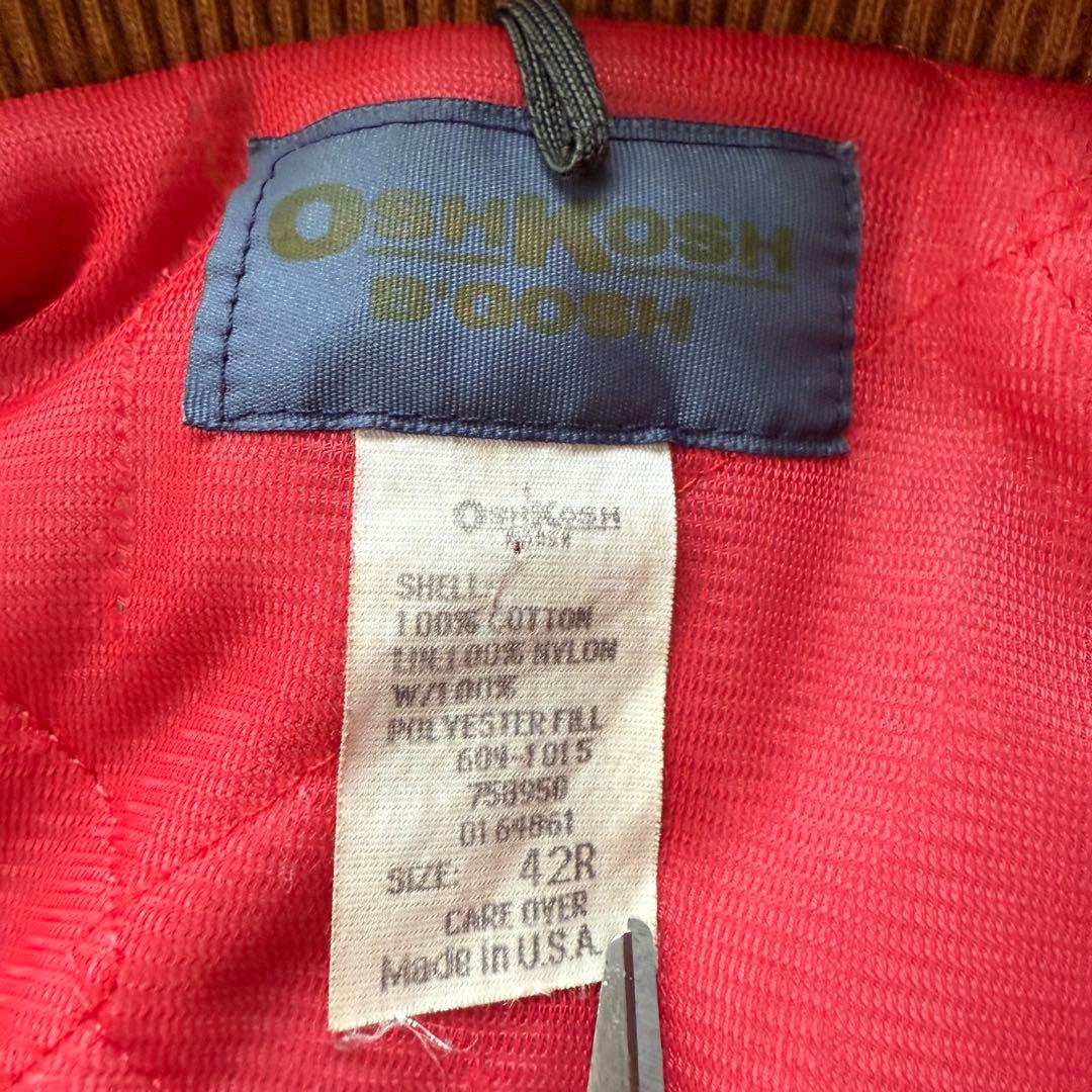 70s USA製 OSHKOSH B’GOSH ダック地 ワークジャケット 42
