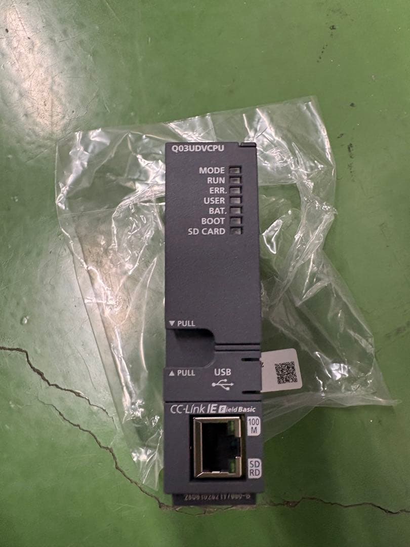【最終値下げ、新品未使用品】三菱電機Q03UDVCPUシーケンサーCPUユニット