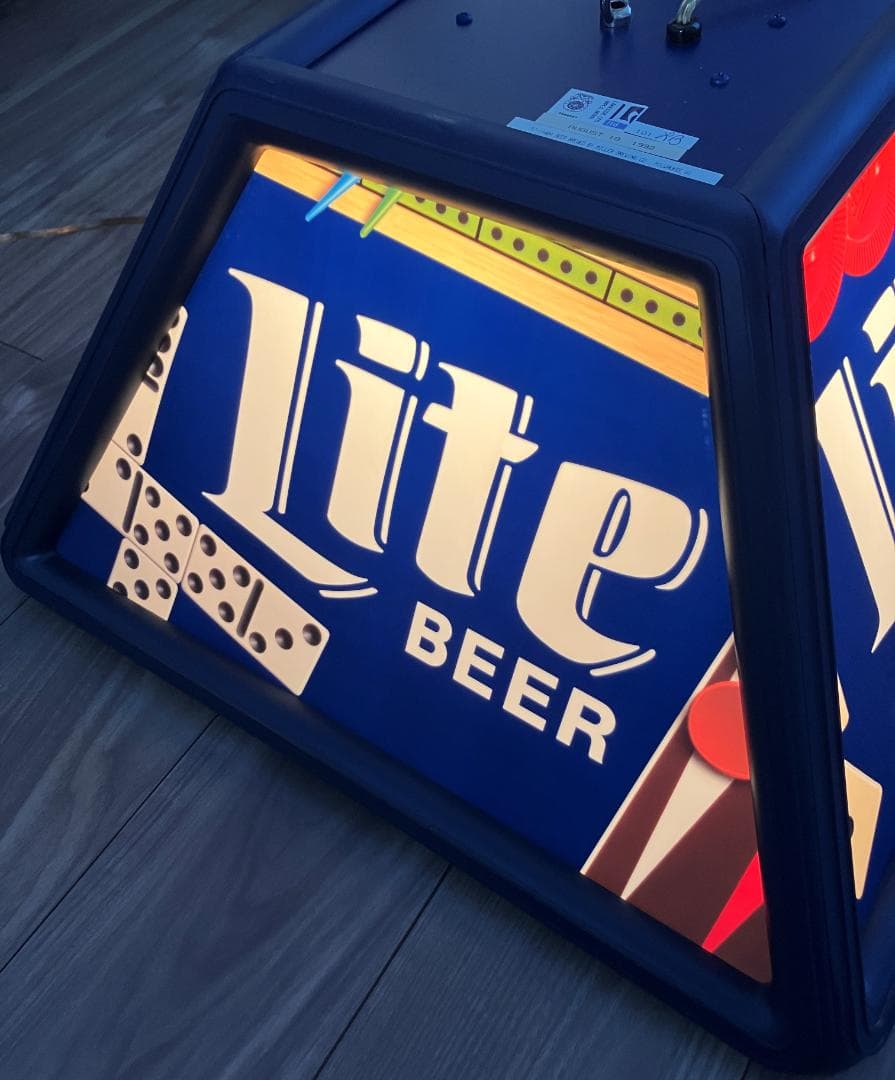 ★新品 激レア★ Miller Lite BEER ランプ プールバーライト