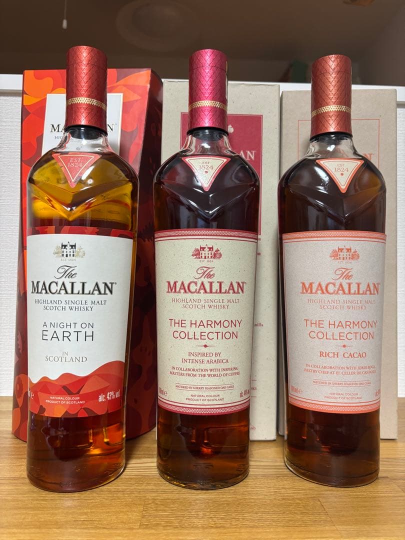 マッカラン　3本
