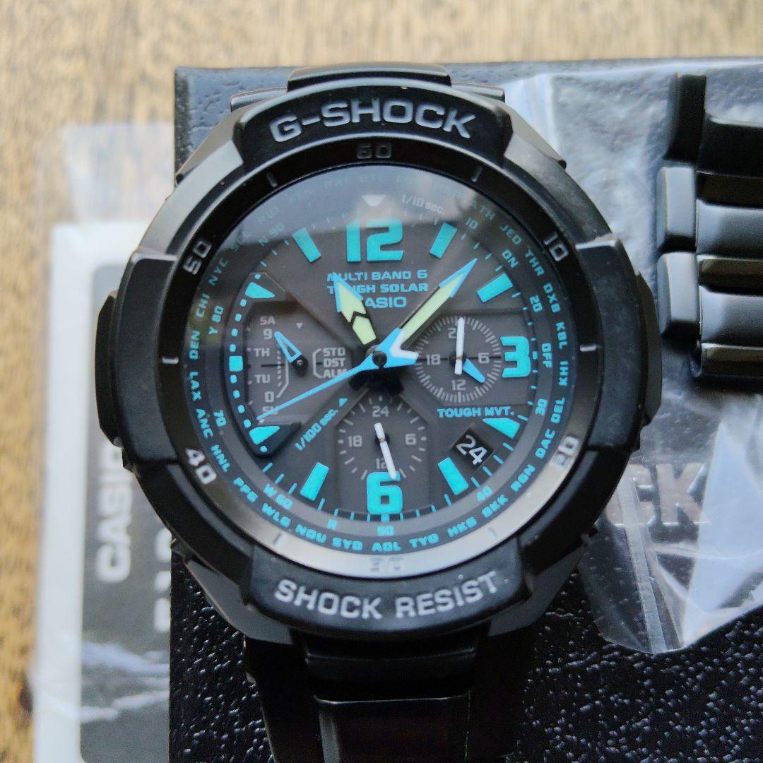 G-SHOCK スカイコックピット GW-3000BD 電波ソーラー ブルー