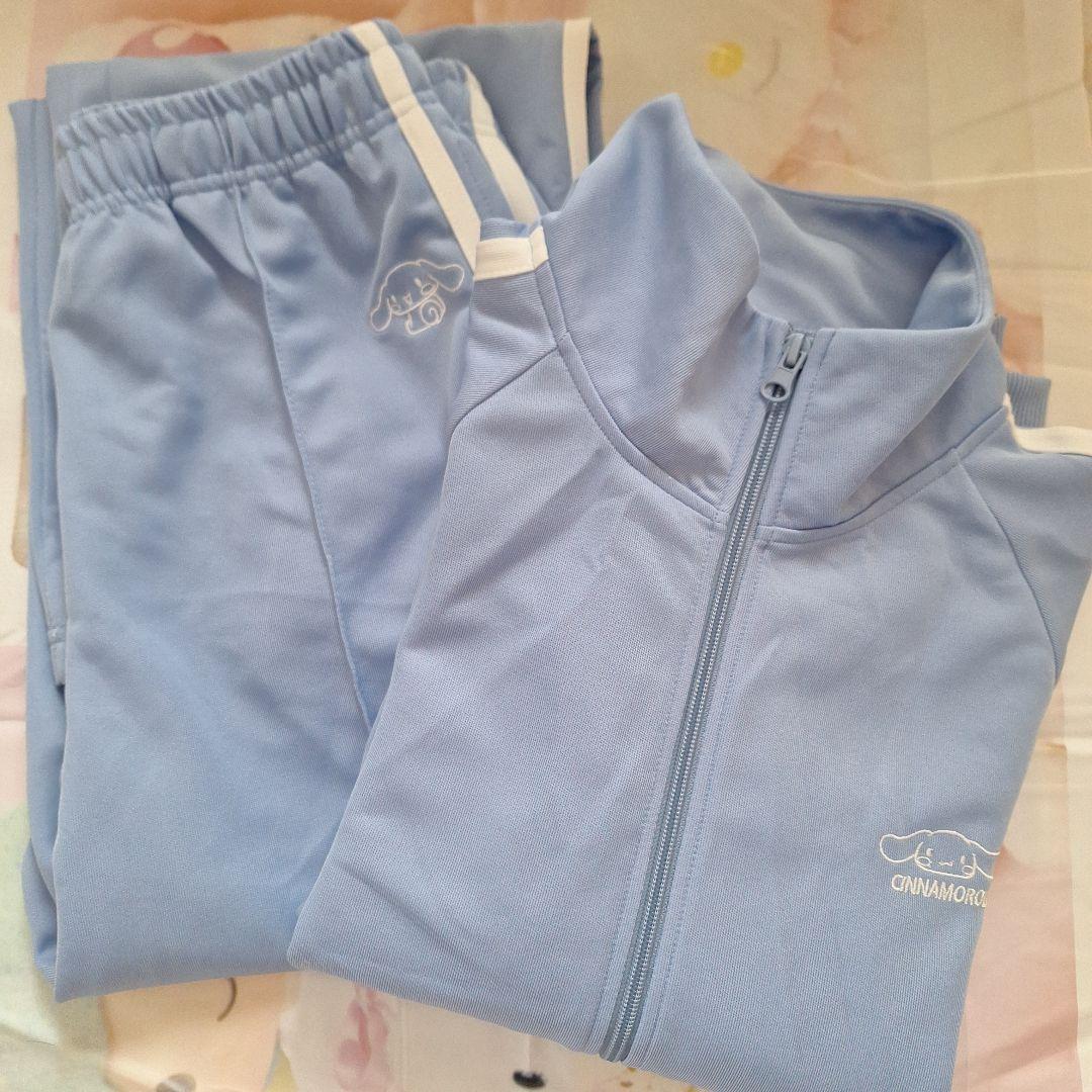 シナモロールジャージセットアップ Mサイズ