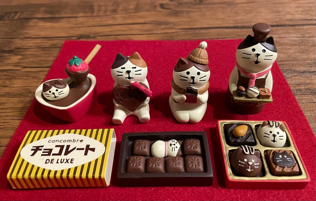 デコレ コンコンブル 猫ショコラBOX チョコ バレンタイン