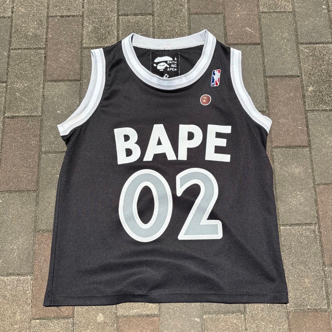アベイシングエイプ a bathing ape バスケシャツ ユニフォーム