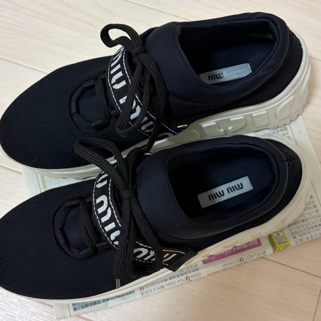 冬*⌖様 miu miu スニーカー