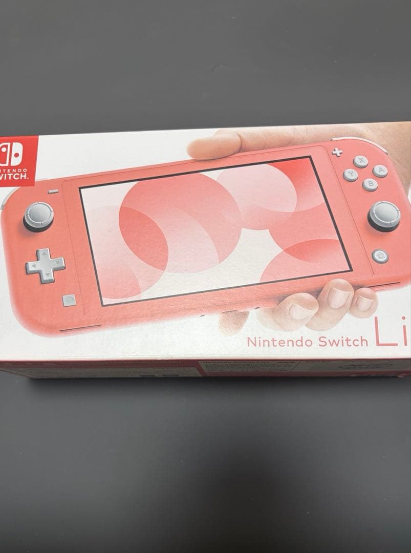 Nintendo Switch LITE 本体 コーラル 中古 美品