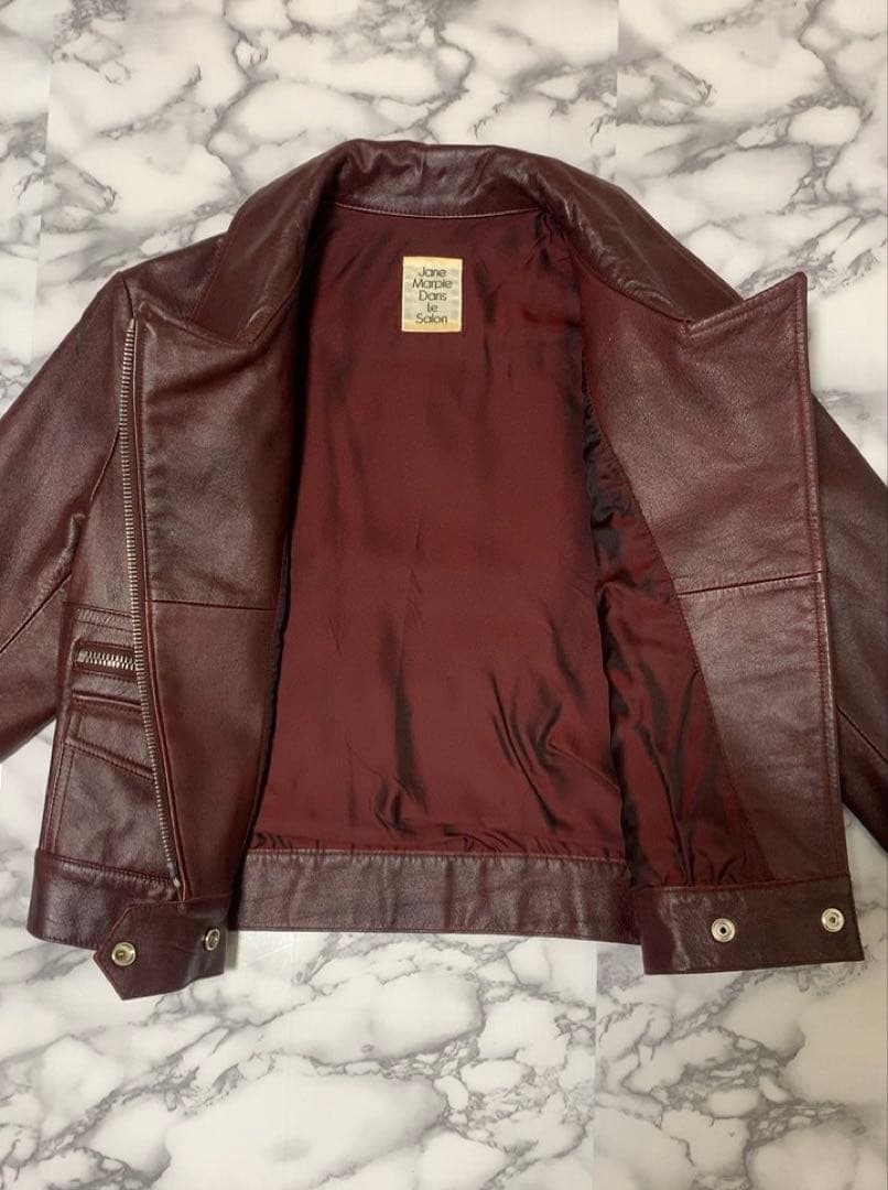 【牛革】Jane Marple Dans Le Salon レザージャケット