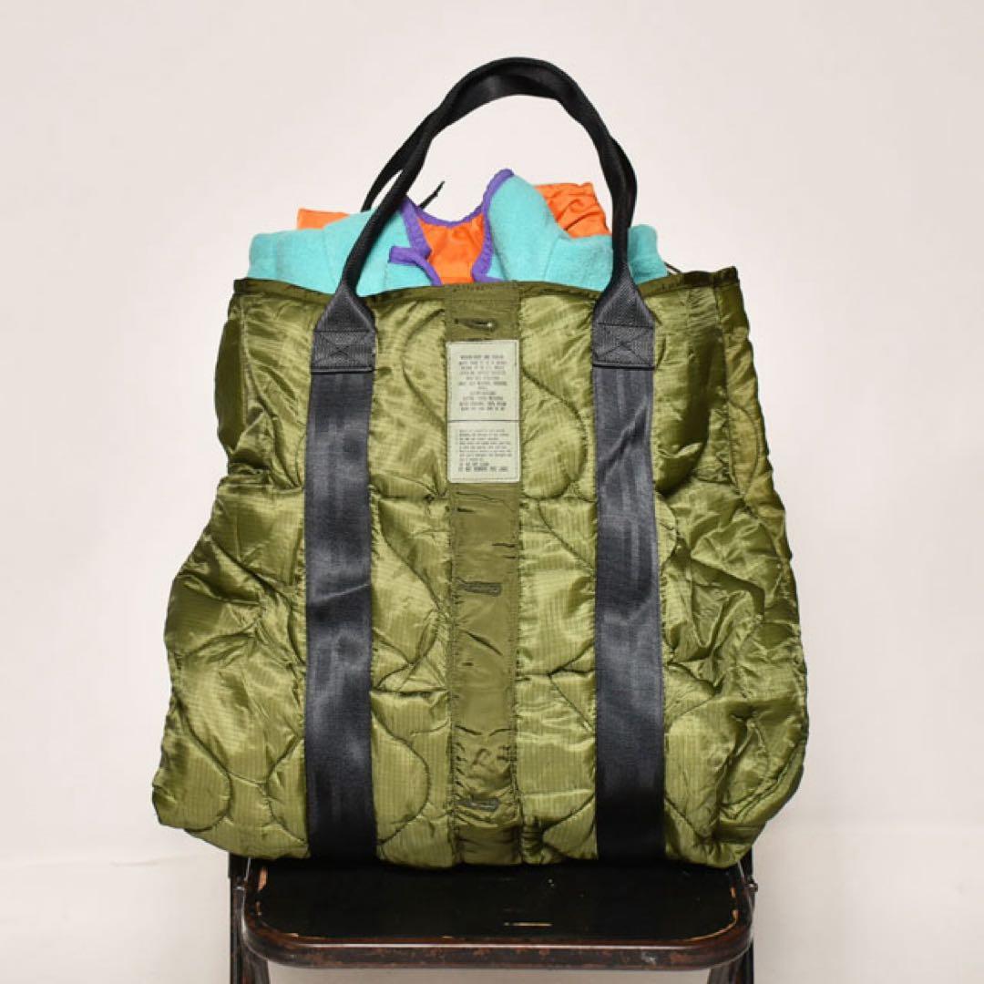 US 三軒茶屋 Military M-65 Quilted Bag バック