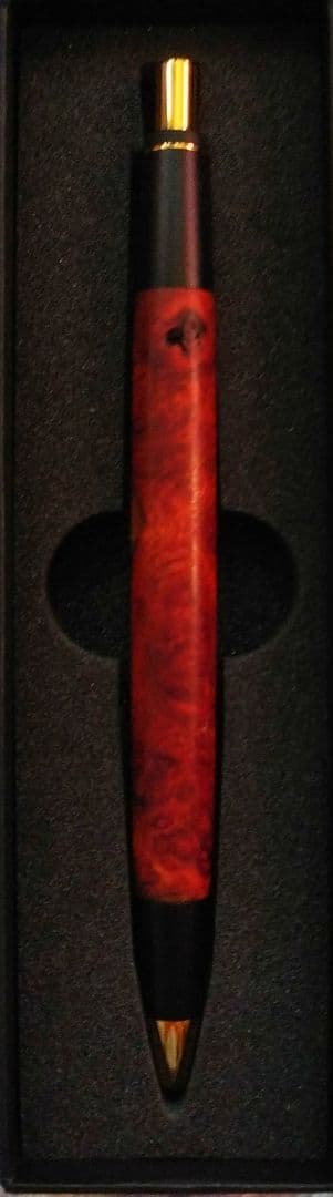 最上級　花梨紅白　シャープペンシル　野原工芸似　あけぼの工房 0.5