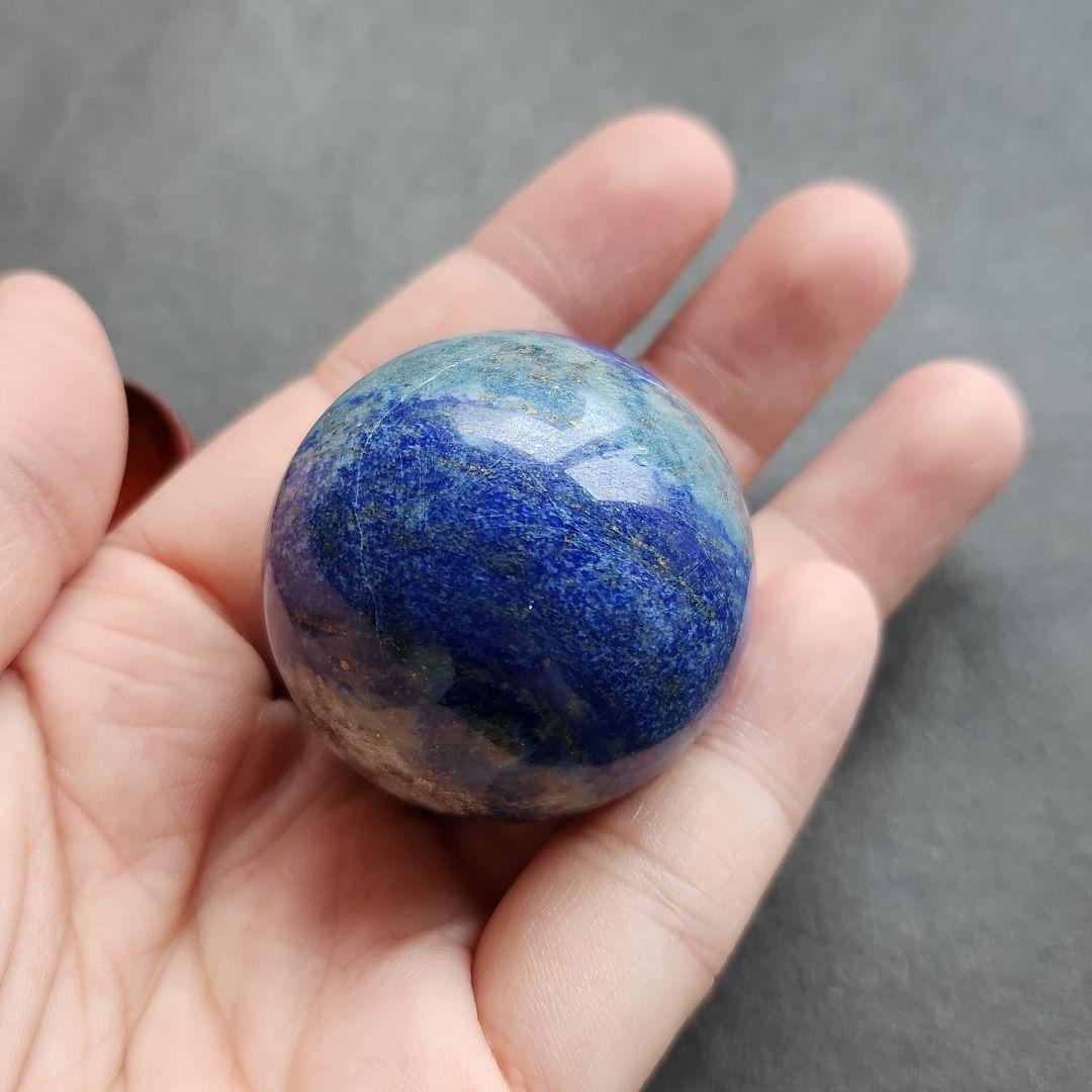 【一点物】 ラピスラズリ スフィア 丸玉 ✩.*˚天然石 × インテリア
