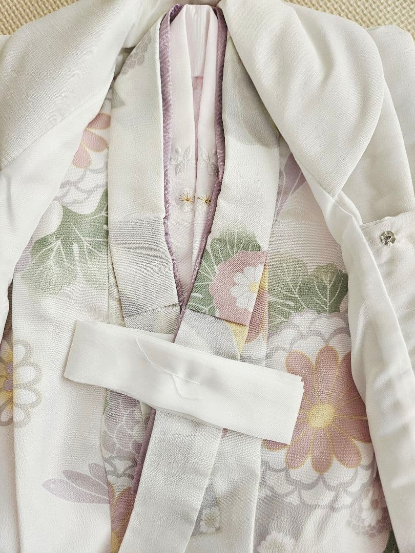 ✨タイムセール✨❀KOHARU❀新品・未使用 ホワイト被布セット 七五三 3歳