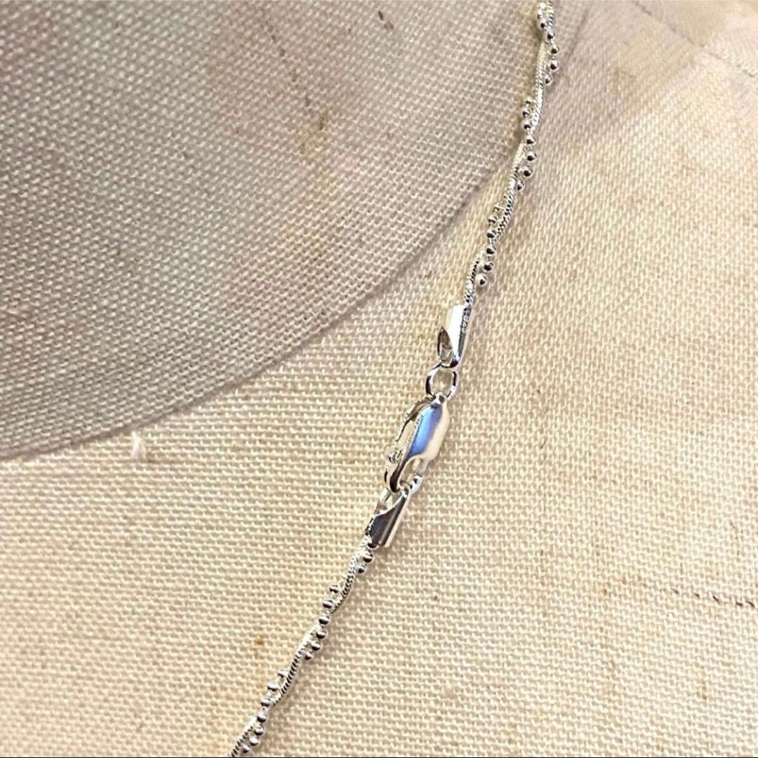 SILVER925 DNA CHAIN NECKLACE /シルバー/ネックレス