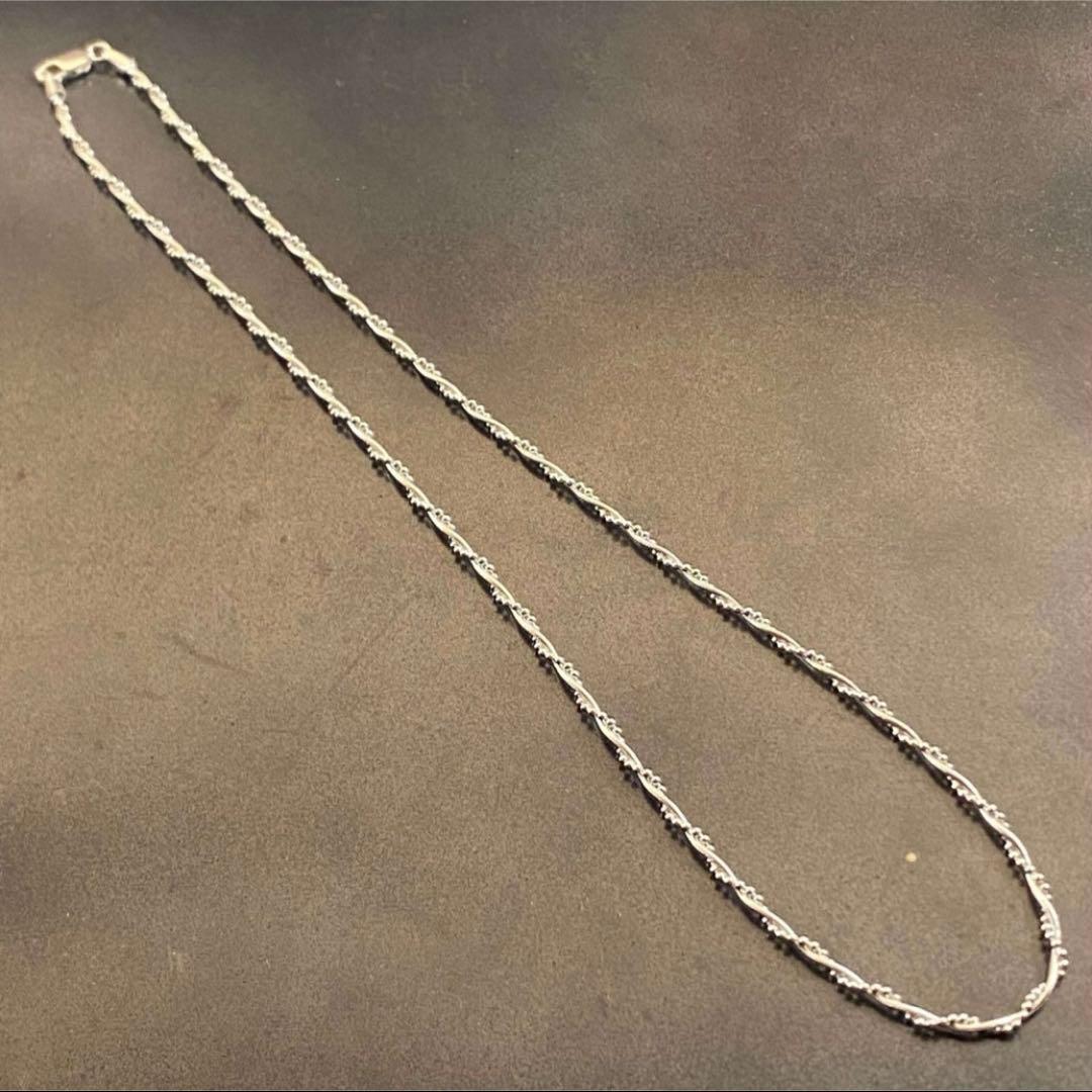 SILVER925 DNA CHAIN NECKLACE /シルバー/ネックレス