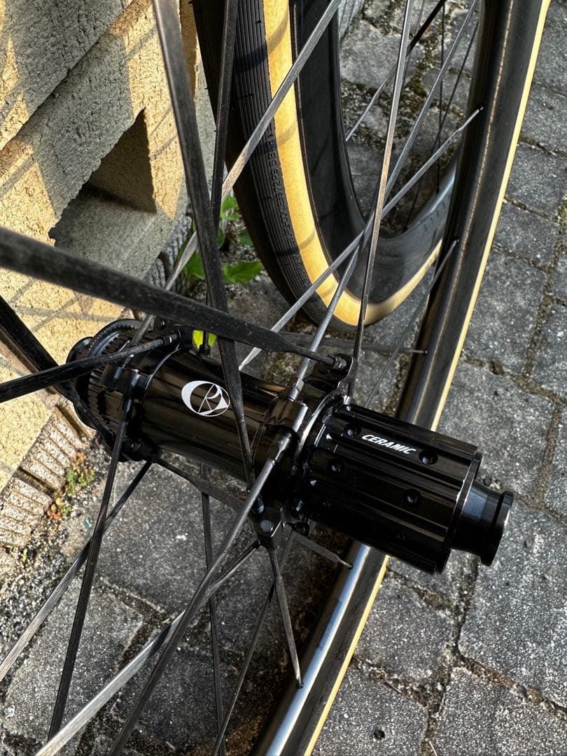 CRWカーボンスポークホイール ディスク