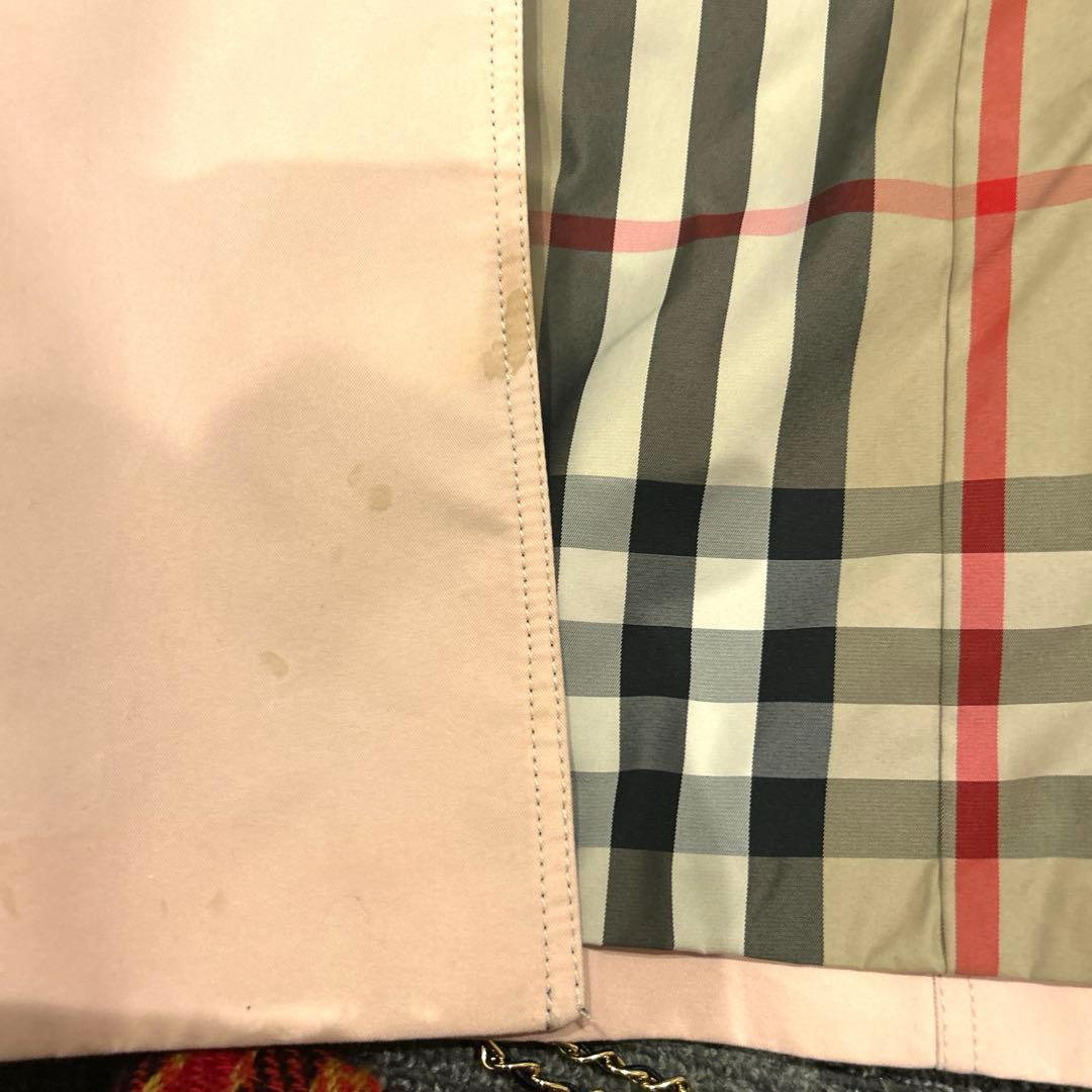 BURBERRY ピンク トレンチコート