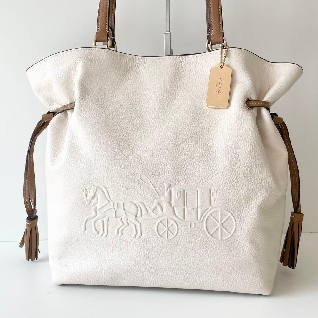 【新品】COACH アンディ トートバッグ 日本限定販売 馬車ロゴ A4