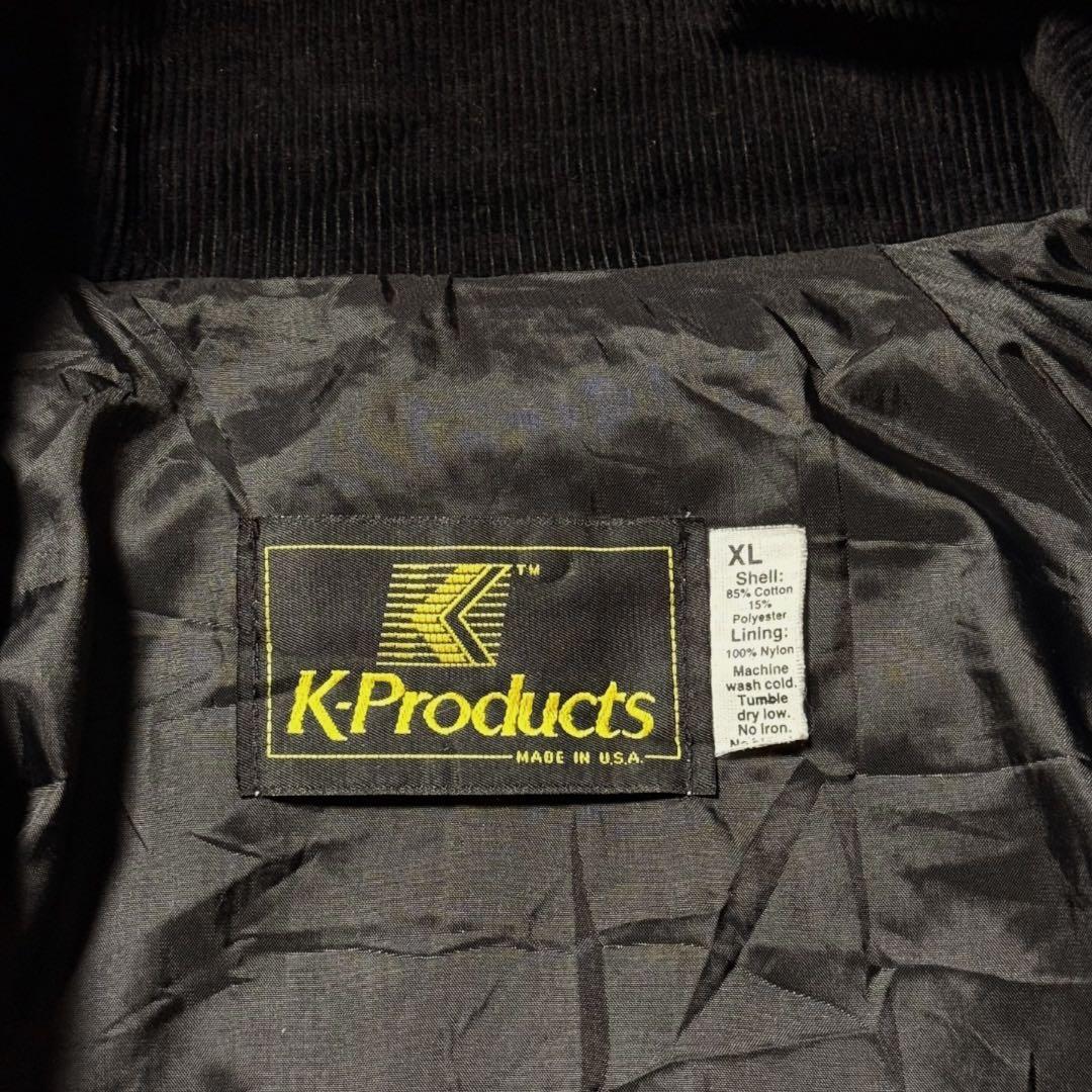 Rei2349古着90年代USA製K-Productsコーデュロイブルゾン