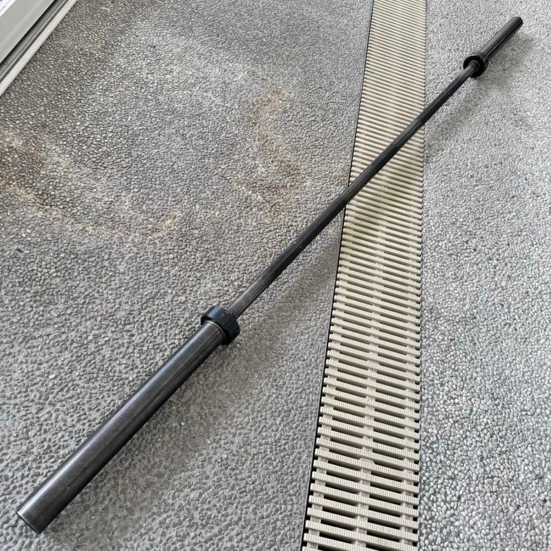 日*門様 送料込 20kg 高級 オリンピック バーベル 220cmブラックオキ