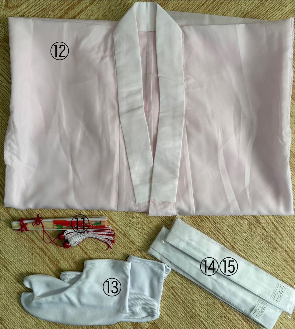 キョウエツ 七五三 7歳フルセット着物15点セット＋5点