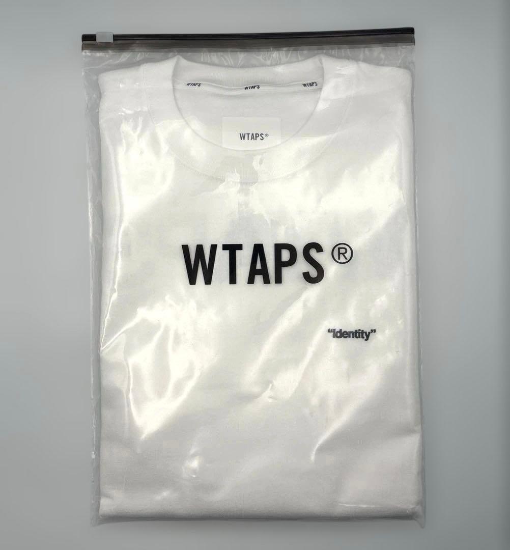 WTAPS identity ロンT 白 Mサイズ 長袖 ロングスリーブ 新品