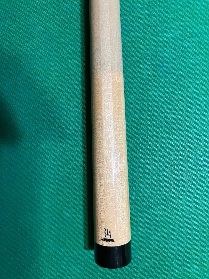 ビリヤード　キュー　シャフト　314 シャフト10山