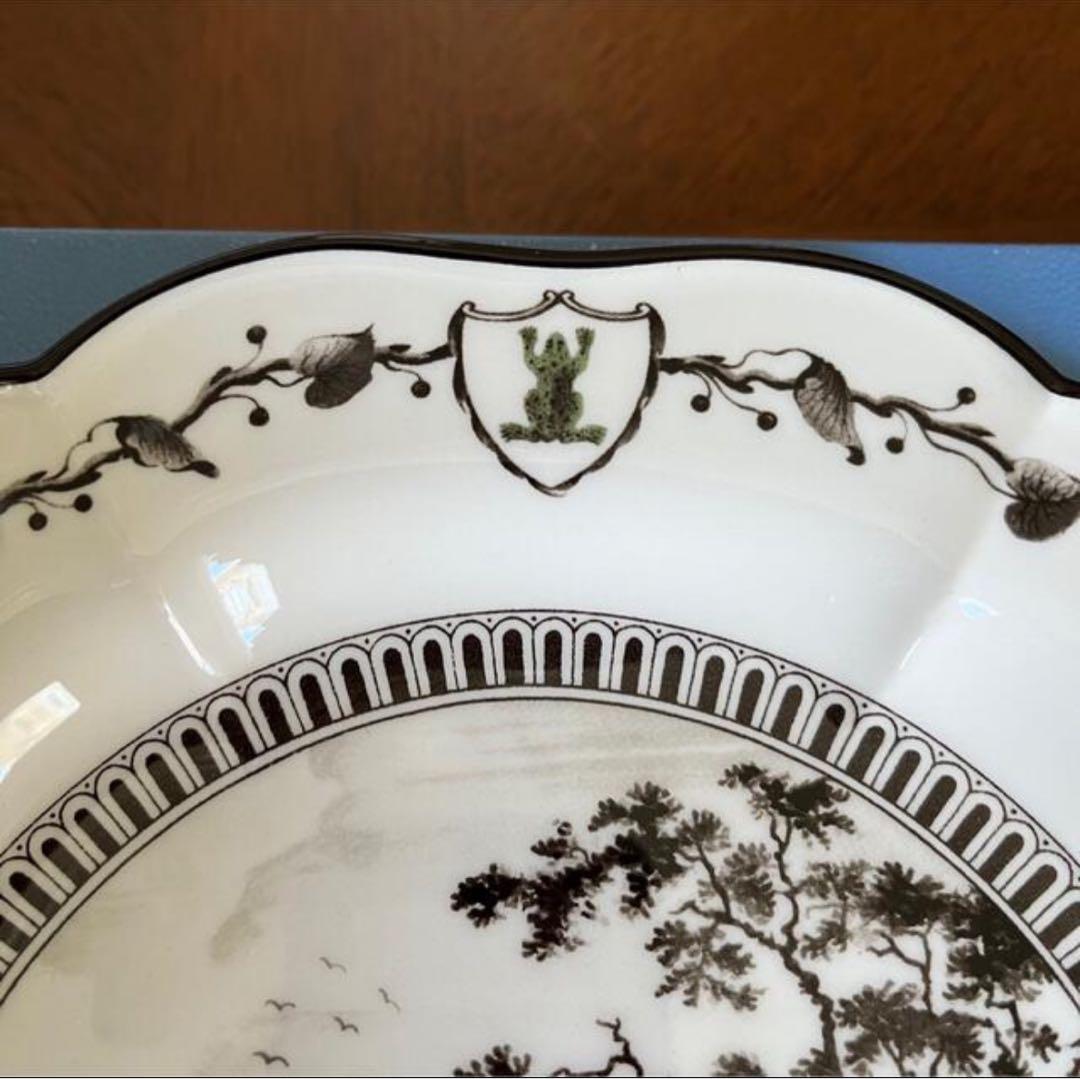 【希少品】ウェッジウッド★ジーニアスコレクション★フロッグサービスプレート1枚②