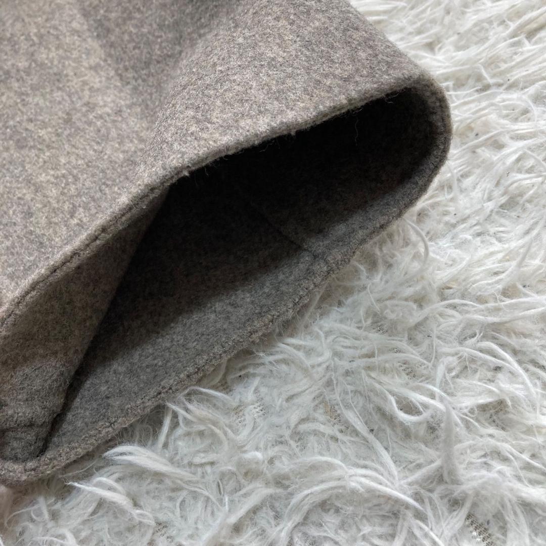 17032✨イエナ マンテコ ダブルフェイス リバーコート ベルテッドコート