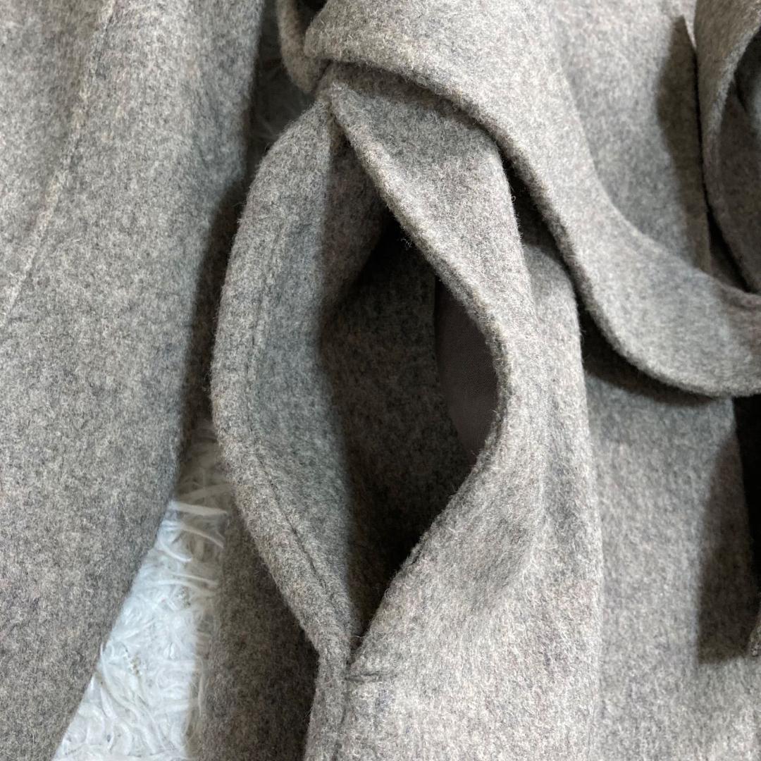 17032✨イエナ マンテコ ダブルフェイス リバーコート ベルテッドコート